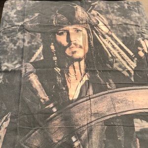Captain Jack Sparrow Pillow Case